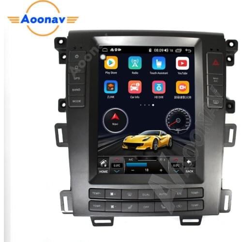 2din Android car autoradio Tesla style stereo for ford edge 2012-2014 car radio multimedia player DVD player