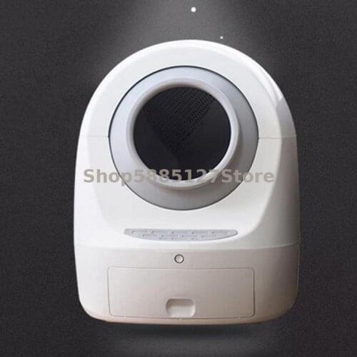 Automatic Cat Litter Basin Automatic Cleaning Intelligent Electric Cat Toilet Fully Enclosed Deodorant Large Excrement Shov