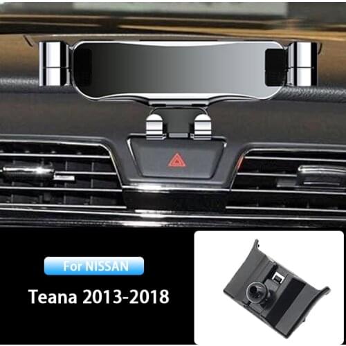 Car Mobile Phone Holder Stand GPS Gravity Navigation Bracket For Nissan Teana J33 2013 2014 2015 2016 2017 2018 Car Accessories