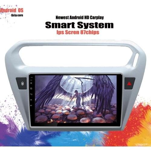 For PEUGEOT 301 Citroen Elysee 2014 - 2016 Car radio RDS DSP Android player Wifi GPS Navigaion 6G+128G Multimedia Video Player