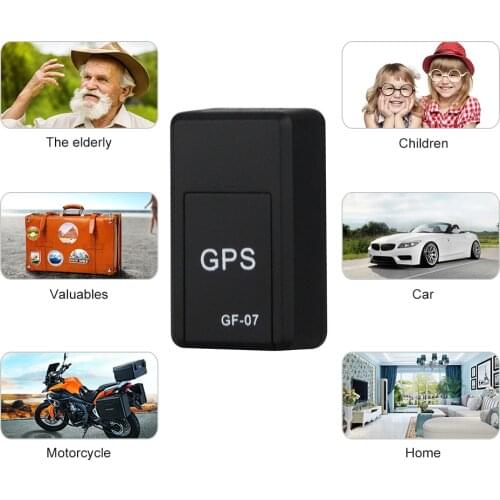GF07 Mini Portable GSM GPRS Tracker Tracking Device Anti-Theft Tool for Car Motorcycle Vehicle Personal Magnetic Locator GF-07