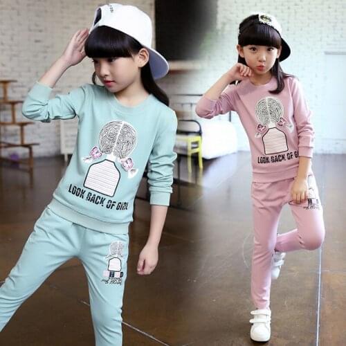 Girls Clothing Sets New Autumn Spring Girls Clothes Outfit Kids Tracksuit For Girl Suit Children Clothing 4 5 6 7 8 9 10 Years