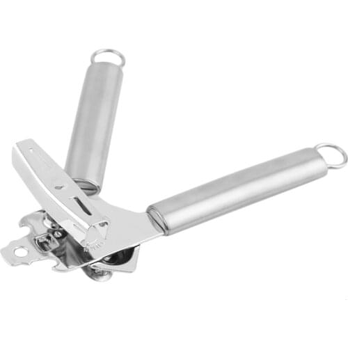 Stainless Steel Tin Can Opener Multifunctional Canned Food Opening Tools Portable Openers Knife Kitchen Cooking Tools Safe
