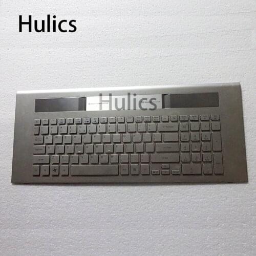 Hulics Original used laptop keyboard for Acer Aspire 8950 8950G 8943 8943G series SILVER US AEZYAR00010