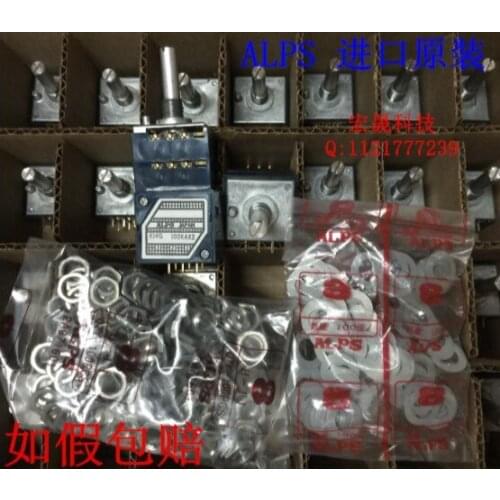 Original 1pcs Volume control 27-type volume potentiometer Dual 250K 250KAX2 A250K ( Round shaft ) Free shipping