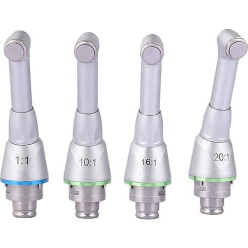 Orthopedic Equipment Dental Endo Motor Head Push Botton Contra Angle 1:1 / 10:1/ 16:1/ 20:1 for Endomotor