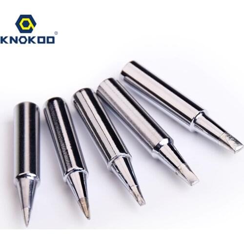KNOKOO 10pcs/lot replacement soldering iron tip T18-D08 T18-D12 T18-D16 T18-D24 T18-D32 for FX888/FX888D/FX600 soldering station
