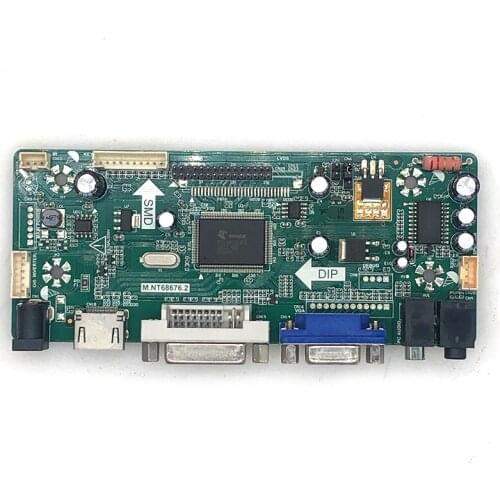 HDMI VGA DVI Audio LCD Controller Board Work For Lots LCD Screen DIY LCD Monitor