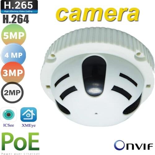 Ceiling Mount Dome 48V POE Small IP Camera Onvif Wired 1080P Mini IP Network Camera 2MP 3MP 4MP 5MP IP Mini Camera With Audio
