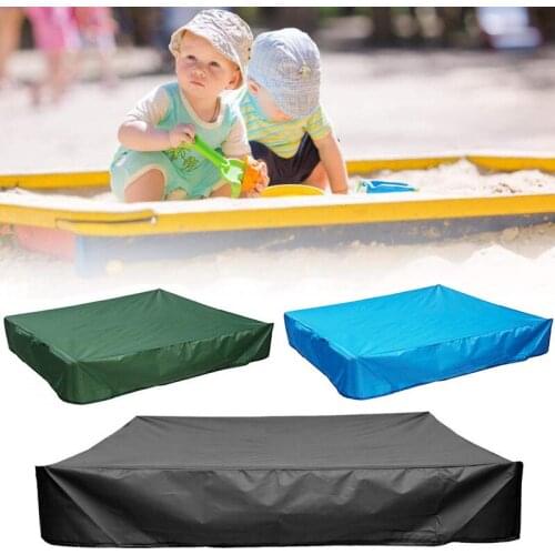 With Drawstring Dustproof Waterproof Bunker Outdoor Garden Oxford Cloth Shelter Canopy Children Toy Sandpit Pool Sandbox Cover