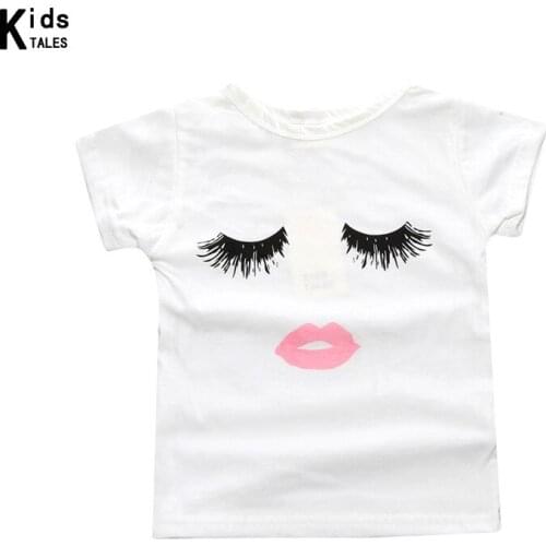RW-121 Childrens Clothing Boys Girls T-shirt Printing Short-Sleeved Cotton T-shirt for Kids Summer T-shirt for Children
