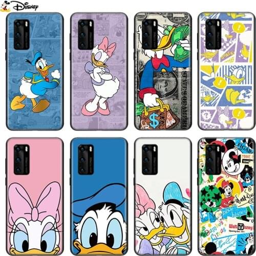 Silicone Cover Duck Donald Cartoon For P Smart S Z Mate 40 30 20 10 Plus PRO Plus Lite 2018 2019 2020 Phone Case