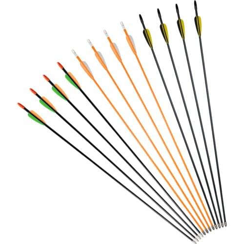 Fiberglass Youth Arrows Archery Target 26 Inch Sports Shooting Practice Safetyglass Suitable for Youth Children Woman Beginner