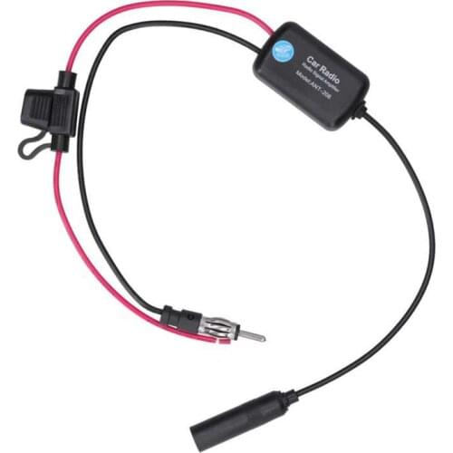 FM Radio Signal Amplifier Car Radio Signal Antenna Abs Material Radio Signal Amplifier AM Radio Signal Amplifier with High