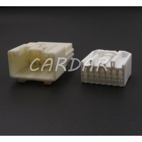 1 Set 14 Pin 6098-3450 Automotive Connector Electrical Wire Socket With Terminals