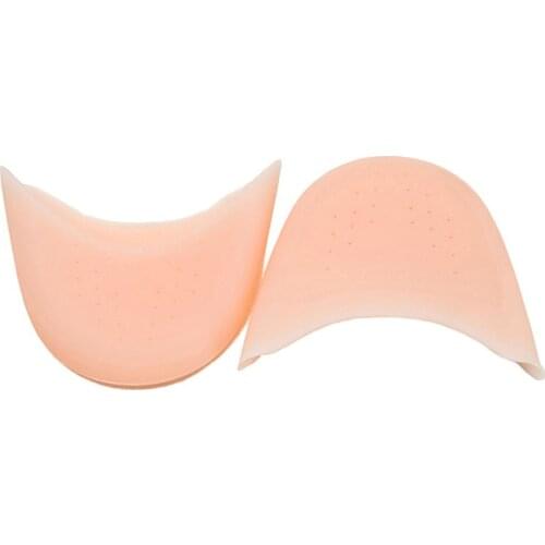 1 Pair Silicone Gel Toe Caps Soft Ballet Pointe Dance Athlete Shoe Pads Breathable Universal Pads For Girls Women Foot Care