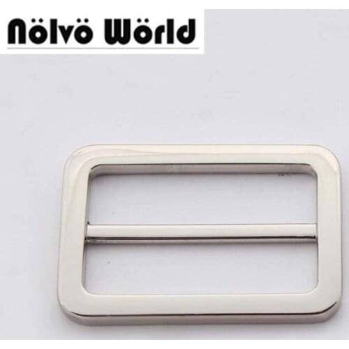 50pcs 5 colors welded 38mm 1.5 Inch Backpack Bags Handbags long strap Webbing adjusted buckle,Strapping Slider Tri-glide