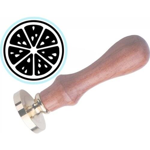 CITRUS FRUIT Orange Lemon Lime Tangerine Grapefruit Wax Seal Stamp Wedding Party Birthday Invitation Stamp