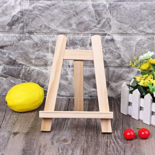 Mini Artist Wooden Easel Wood Stand Display Holder For Party Decoration 20*28cm Triange Easel L4MA
