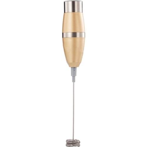 Double Spring Whisk Head Electric Milk Frother Handheld Milk Foamer Drink Mixer