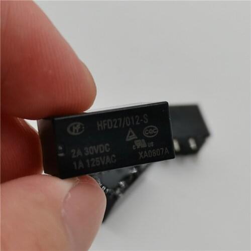 5pcs electronic circuit board DIY Jrc-27f-hfd27-005 012024-s 5v12v2v electromagnetic communication relay 4078 8 pin 2A