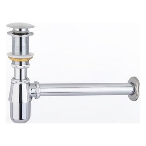 Chrome Finished Basin Pop up drain-pipe and drain Basin Sink Drain Pipe Fittings DP999
