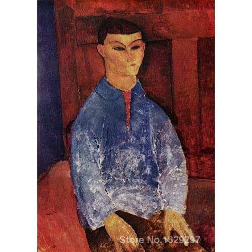 Famous Amedeo Modigliani painting Portrait of the Painter Moise Kisling Hand painted High quality