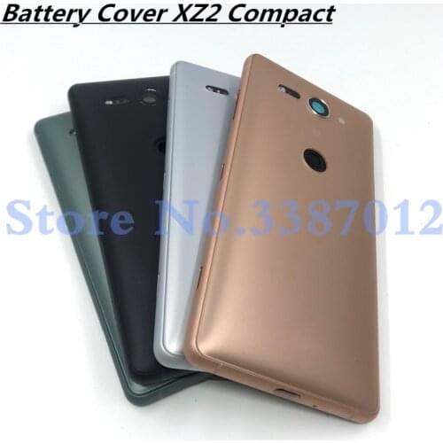 Original 5.0'' For Sony Xperia XZ2 Compact H8324 Back Battery Cover Rear Door Housing Case
