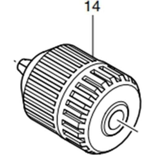 Chuck for MAKITA 6204D 6214D 6222DWE 6223DWE 6226DWE 6227DWE 6228DWE 6410 DA391D MT060 MT061 MT062 763132-1