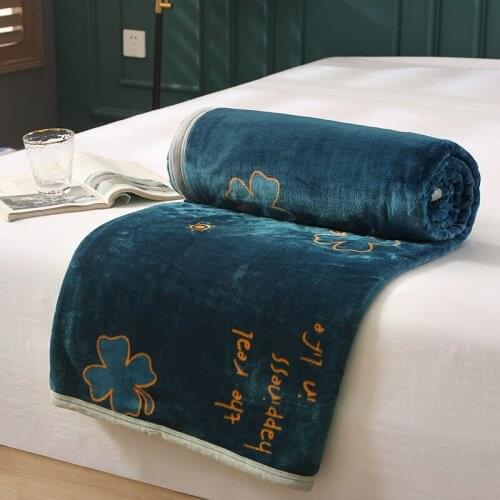 Winter throw bed blanket flannel soft warm square flannel blanket bed bedspread winter blanket