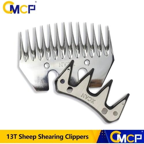 1 Set 13T Sheep Shearing Machine Cutter Sheep Clippers Part Replacement Sheep Clipper Cutting Blade Sheep Shearing Clippers