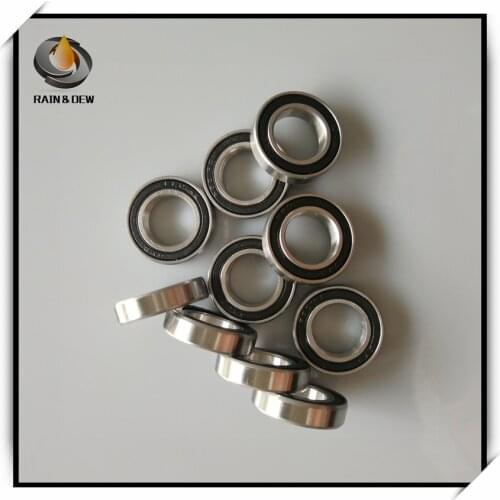 10Pcs S6801 2RS 12X21X5 mm Stainless Steel Ball Bearing 6801 ABEC-7 6801RS Fishing reel Bearing