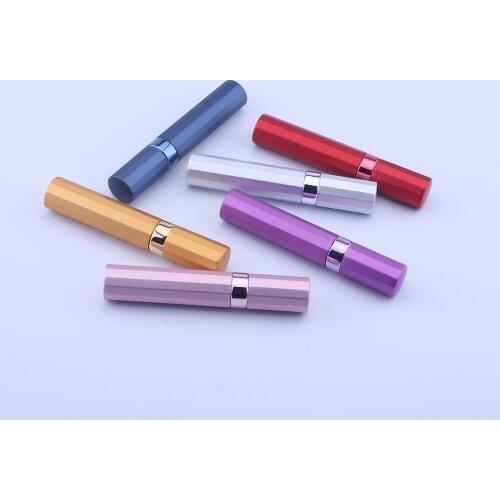 100Pcs 8ML Portable Refillable Perfume Bottle With Spray Scent Pump Empty Cosmetic Containers Atomizer Bottle For Travel Tool