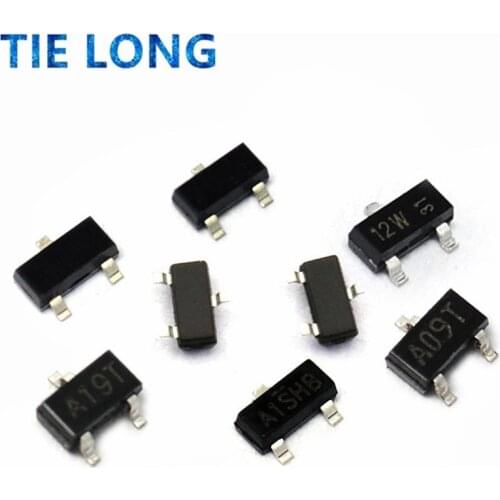 100PCS MMBT3906 2A 3906 MMBT3906LT1G 2N3906 200mA 40V SOT-23 PNP SMD Triod Transistor new and Original