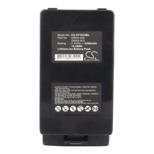 Cameron Sino 2200mAh Battery for Psion Teklogix 7035, Teklogix 7035i, Teklogix 7035if, for TEKLOGIX 7035, 7035i, 7035if