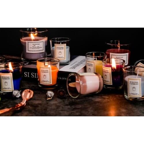 Aromatherapy Candles Home Interior Bedroom Lasting Fragrance Niche Nordic Ins Romantic Fragrance Birthday Gift Gift Box