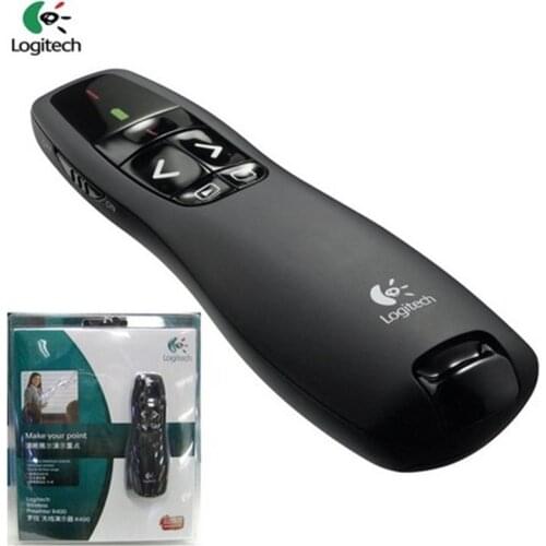 JSHFEI USB Wireless Presenter Red Laser Pointer PPT Remote Control Pointer pen for PowerPoint Presentation teacher logitech R400