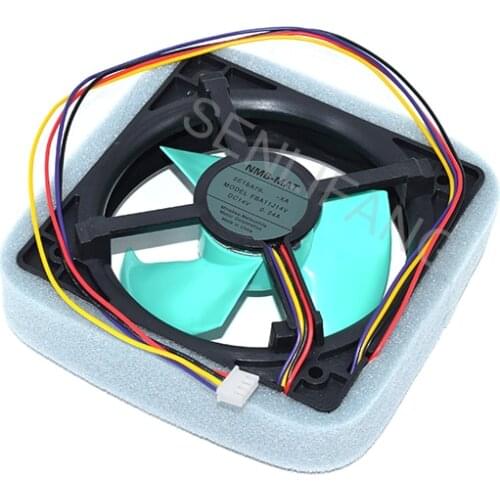 For NMB FBA11J14V DC14V 0.24A Four Wires Square Refrigerator Cooling Fan