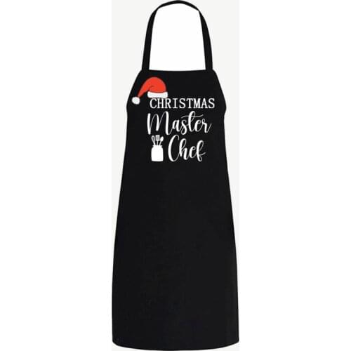 Christmas Master Chef Apron Merry Xmas eve family Party BBQ Cooking Restaurant Baking decoration friend dad mom present gift