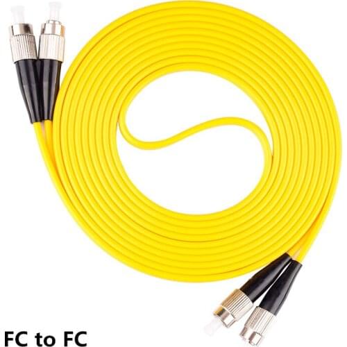 FC-FC single-mode double-core 3m 5m 10m 15m 20m 25m 30m 50m double-ended fiber jumper tail FC to FC