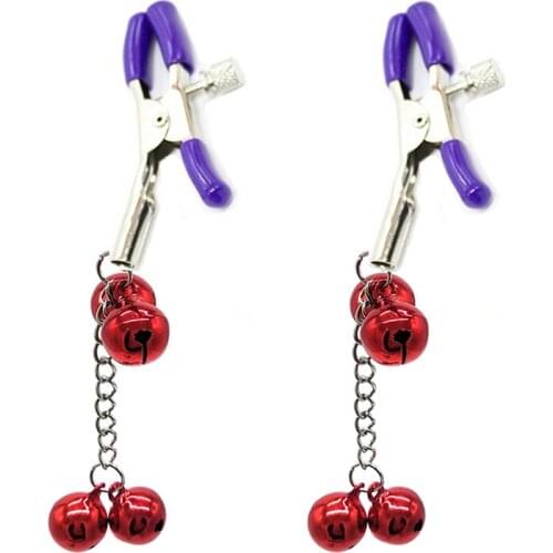 Fetish erotic sexy nipple toys sex games toy tools couples StimulatorAdult products for women Chain Clips collars