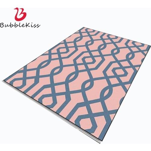 Bubble Kiss Nordic Style Carpet Pink Blue Geometric Carpets For Living Room Rug Home Girl Bedroom Decor Carpet Bedside Area Rug