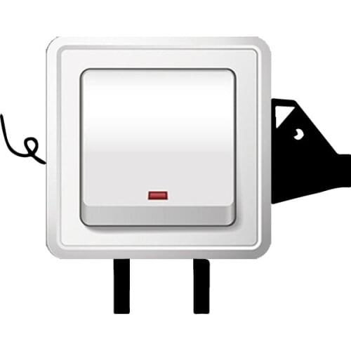 Creative pig Wall Stickers Modern Fashion Wall Sticker For Kids Rooms Decoration Mural Custom