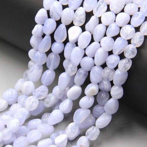 Natural pebble Lace Agates beads Irregular freeform Purple Stripe Lace Agates Stone Loose Beads for Jewelry Making DIY handmade