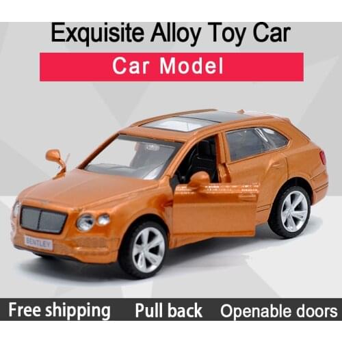 New Arrival Caipo Bentayga Alloy Diecast Car Model Toy With Pull Back /For Children Gifts /Educational Toy Collection