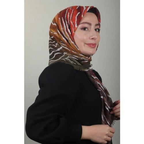 POLOİST LINEN FLAMLI SCARF DESEN-325 - RENK-09