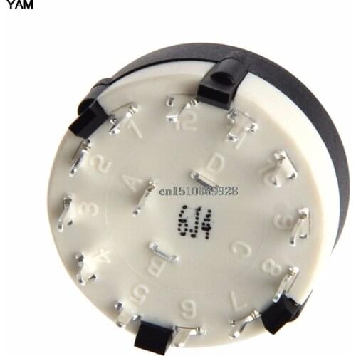RS26 Band Rotary Channel Selector Switch 1 Pole Position 12 Selectable