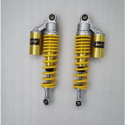 7mm spring Universal 320mm /330mm/340mm/350mm/360mm Motorcycle Shock Absorber for HONDA YAMAHA SUZUKI KAWASAKI yellow black gold