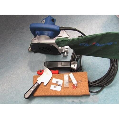 PVC floor)Grooving Machine/ with a few small tools
