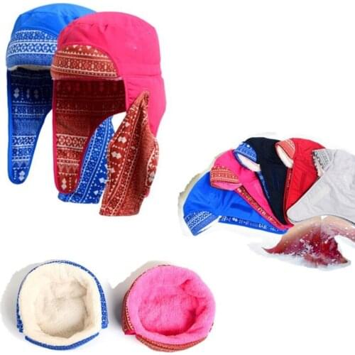 Youth same paragraph Lei Feng cap male winter warm ear cap ski cap female male